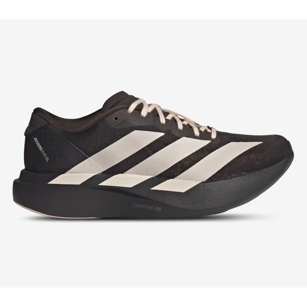 Adidas Womens Adizero Evo SL W Running Shoe Black Pink KK1952 Sz 9.5 NWB No Lid